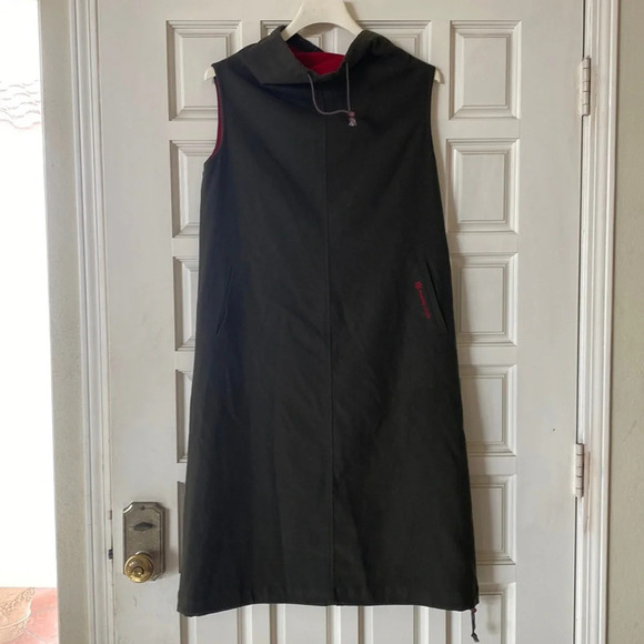 Luxury Japanese designer dress with drawstrings - Picture 3 of 16